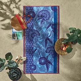Serviette de plage - 100 x 200 cm - LE JACQUARD FRANCAIS