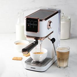Machine à espresso pour café moulu, capsules et dosettes avec écran