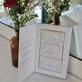 Coffret 3 savons - Château de Versailles - LA SAVONNERIE ROYALE