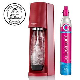 Pack Machine à soda et eau gazeuse -Terra Rouge avec 1 cylindre - SODASTREAM